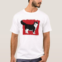 Black & White 'Tuxedo' Cat t-shirts