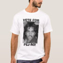 Black & White Vote for Pej-ro t-shirts
