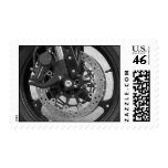 Black & White Wheel Stamps