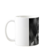 Black & White Wolf Mug