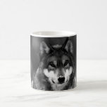 Black & White Wolf Mug