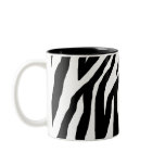 Black & White Zebra Print mugs