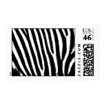 Black & White Zebra Stripes Stamp