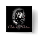 Black Widow buttons by MoonArtandDesigns Black Widow buttons