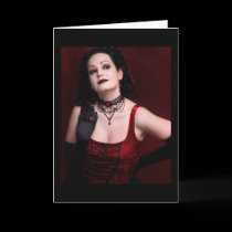 Black Widow - Card (Customize) cards