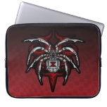 Black Widow Chrome Spider Wetsuit Laptop Sleeve