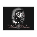 Black Widow postcards by MoonArtandDesigns Black Widow postcards