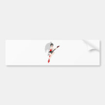 Black Widow Rock Bumper Stickers