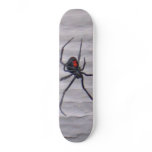 black widow spider custom skateboard
