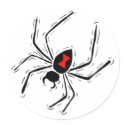 Black Widow Spider Sticker