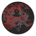 Black Widow Spider Stickers by RockHouseCo Black Widow Spider Stickers