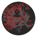 Black Widow Spider Stickers
