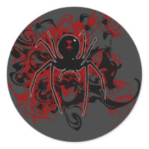 Black Widow Spider Stickers