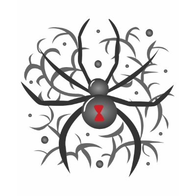 Black Widow Spider Shirt
