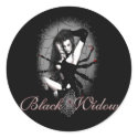 Black Widow stickers