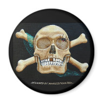 "Black Widow's New Home" magnets by mareen "Black Widow's New Home" magnets