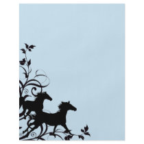 Black Wild Horses Flyers