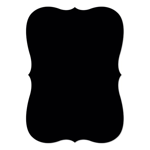 Black Will You Be My Bridesmaid Invitations