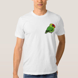 Black-winged Lovebird Men's Basic American Apparel T-Shirt
