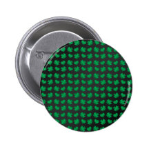 Black with green shamrocks and hearts buttons