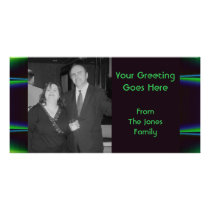 black with green turquoise photo cards by DonnaGrayson black with green turquoise photo cards