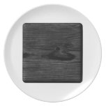 Black Wood Image. Plate