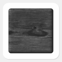 Black Wood Image. Stickers