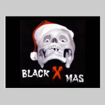 BLACK XMAS postcards