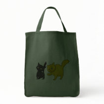 Black & Yellow Cat bags