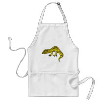 Black & Yellow Gecko aprons by Studio16a Black & Yellow Gecko aprons