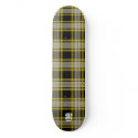 Black & Yellow Plaid skateboards