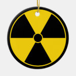 Black & Yellow Radiation Symbol Ornament Black & Yellow Radiation Symbol Ornament