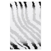 Black Zebra Print Pattern. Flyers