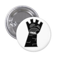 Black Zombie Rook Button buttons