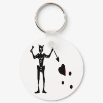 Blackbeard-Black keychains by epicpirates Blackbeard-Black keychains