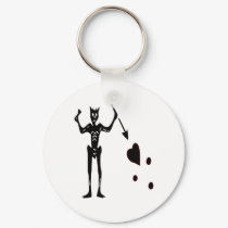 Blackbeard-Black keychains by epicpirates Blackbeard-Black keychains