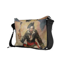 Blackbeard the Buccaneer Courier Bag