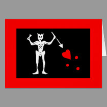 Blackbeard Valentine cards