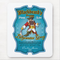 Blackbeard's Bilgewater Grog mousepads