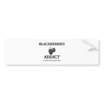 Blackberries Addict bumper stickers