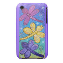 Blackberry Case-Dragonflies at play