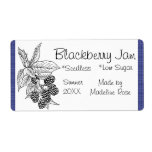 Blackberry Jam (Custom) Personalized Shipping Label Blackberry Jam (Custom) Personalized Shipping Label