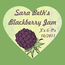 Blackberry Jam stickers