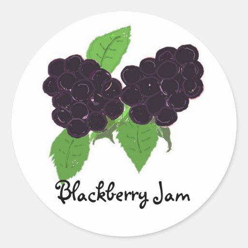 Blackberry Jam Stickers