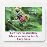 Blackberry Mousepad