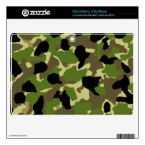 BlackBerry PlayBook Camouflage Custom Skin