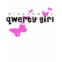 Blackberry "QWERTY GIRL" T-Shirt