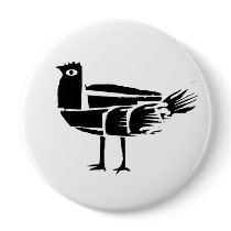 *BlacKbird* Pinback Button