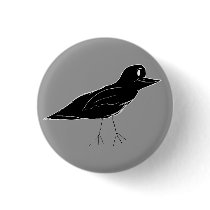 Blackbird Button (Gray)