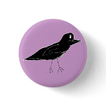 Blackbird Button (Purple) by bchrisdesigns Blackbird Button (Purple)